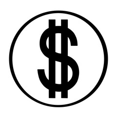 US dollar sign or symbol logo