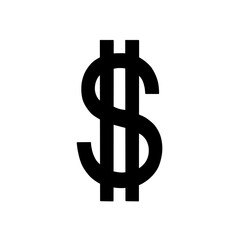 US Dollar symbol Icons illustration