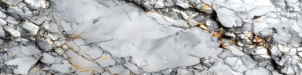 Aufkleber Mesmerizing Marble Masterpiece:A Captivating Textural Tapestry of Pristine Elegance and Timeless Refinement