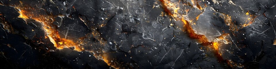 The Fiery Allure of Fractured Marble:A Captivating Fusion of Texture and Intensity