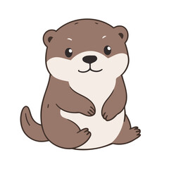 Vector illustration of a cute Animal for children