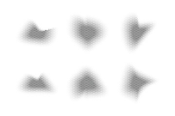 Halftone Star Pattern, Reprographic Technique for Simulating Background Set Minimal Style Dynamic Wallpaper