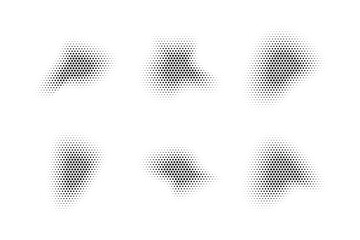 Halftone Star Pattern, Reprographic Technique for Simulating Background Set Minimal Style Dynamic Wallpaper