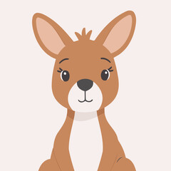 Cute Animal for toddlers vector illustration