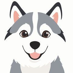 Cute Dog vector illustration for kids story book