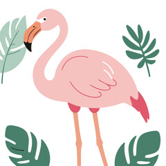 Cute Animal vector illustration for preschoolers' learning moments