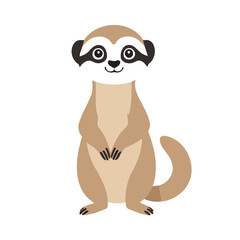 Vector illustration of an enchanting Lemur for kids' storytelling