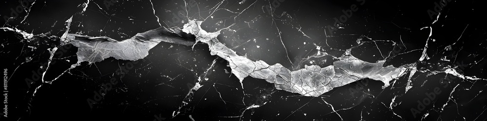 Poster Captivating Monochrome Marble Texture Background for Premium Branding and Designs