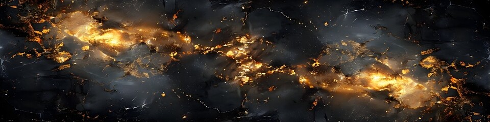 Fototapeta premium Captivating Cosmic Marble:A Mesmerizing Fractal Journey through the Depths of the Universe