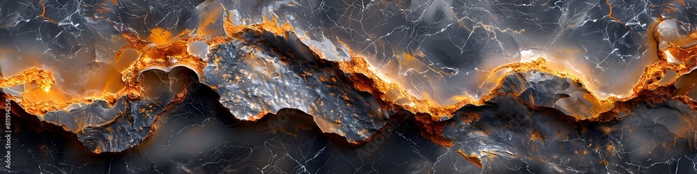 Poster fiery molten marble texture background with explosive chaotic patterns and dramatic moody tones