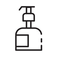 Beauty Cosmetic Makeup Line Icon