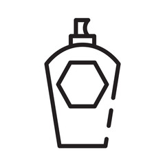 Obraz premium Beauty Parfum Spray Line Icon
