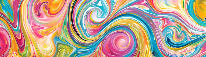 Marble Magic Moments: Add a touch of magic to your walls with this enchanting wallpaper showcasing cartoon-style marble patterns.