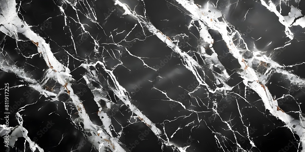 Poster mesmerizing monochrome marble masterpiece:an exquisite abstract textural background for sophisticate