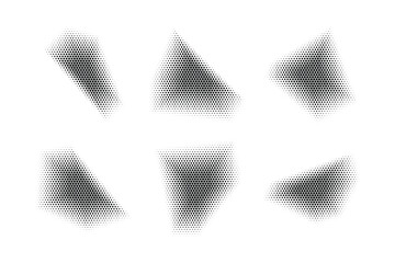 Halftone Hexagon Pattern, Reprographic Technique for Simulating Background Set Minimal Style Dynamic Wallpaper