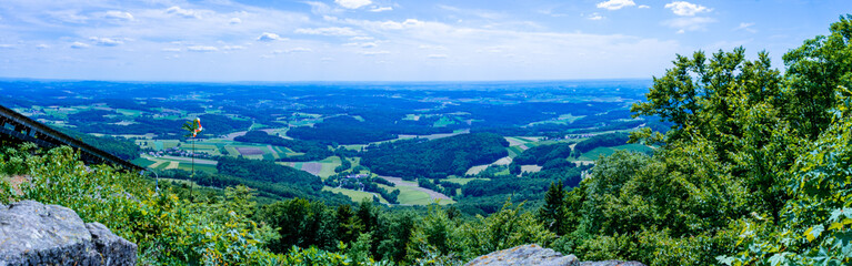 Hiking on the Buechelstein in the  Bavarian Forests