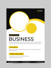 Business Flyer Template Design 