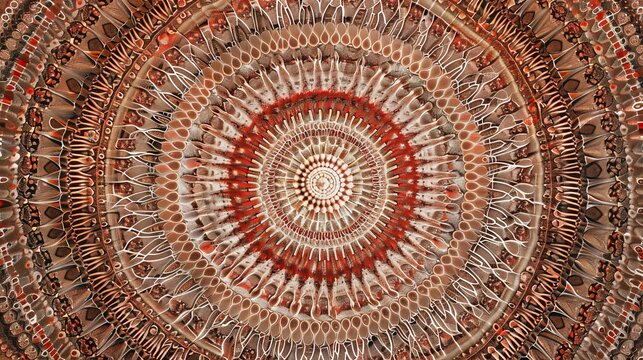 Amazing AI generated art with vibrant colors and a mesmerizing spiral pattern.