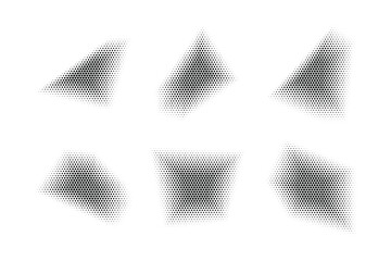  Halftone Hexagon Pattern, Reprographic Technique for Simulating Background Set Minimal Style Dynamic Wallpaper