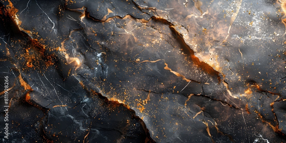 Poster rich and intricate marble texture with captivating patterns and veins