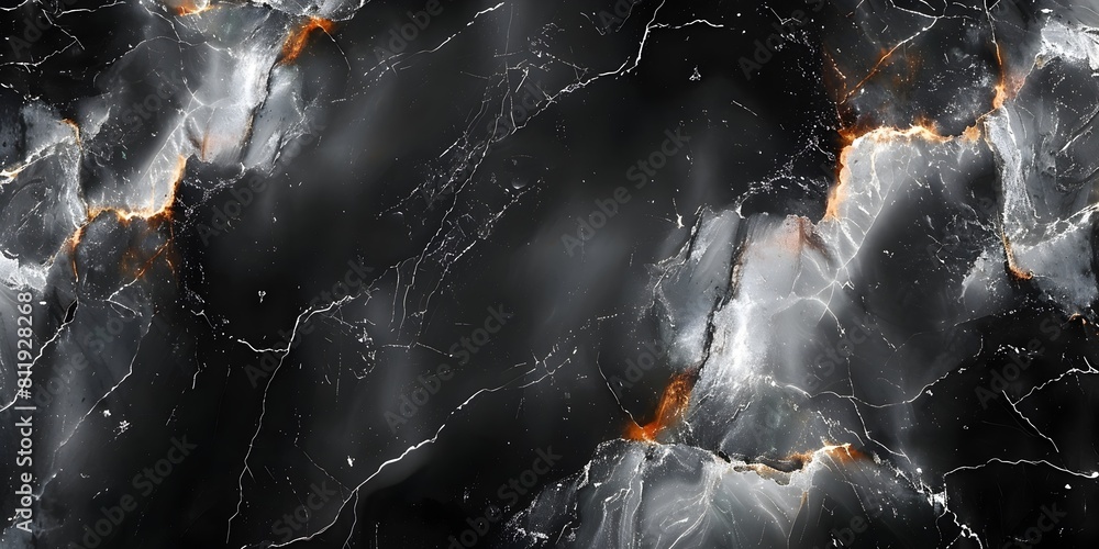 Aufkleber captivating monochromatic marble texture background with intricate patterns and dramatic lighting