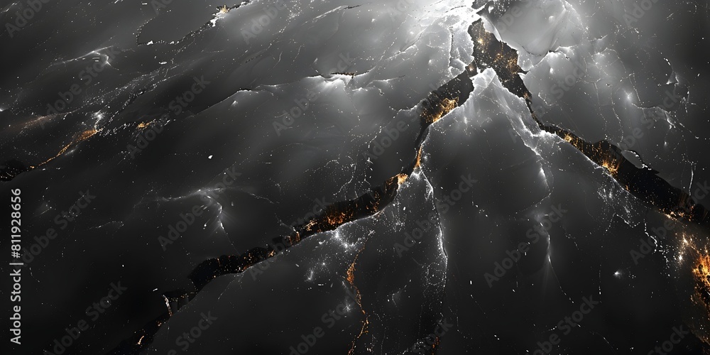 Poster captivating marble texture:a dramatic and elegant dark background for premium branding and design