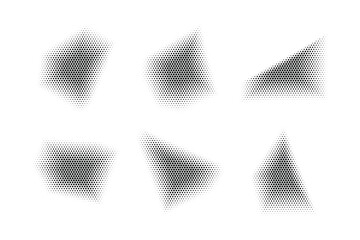 Halftone Hexagon Pattern, Reprographic Technique for Simulating Background Set Minimal Style Dynamic Wallpaper