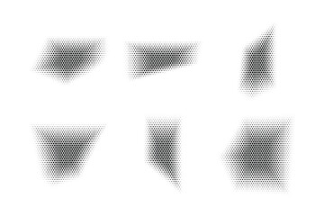 Halftone Hexagon Pattern, Reprographic Technique for Simulating Background Set Minimal Style Dynamic Wallpaper