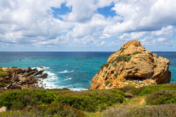 Fototapeta premium rocks in the Marocco sea