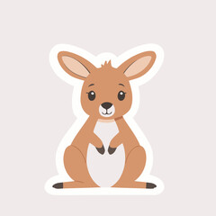 Cute Animal for young readers' picture book vector illustration