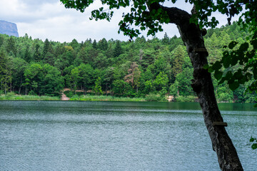  Hiking Arround Lake Montiggler South Tyrol Italy