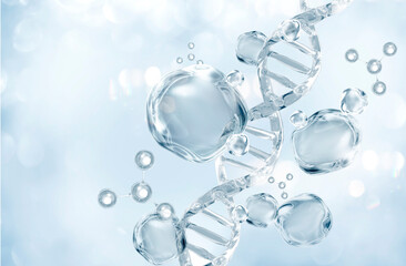 bubble and molecule
