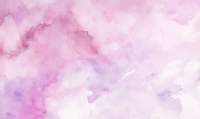 Fototapeta premium Colorful Abstract Watercolor Painting With Brush Texture Background, Pink watercolor