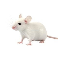rat isolated on white background
