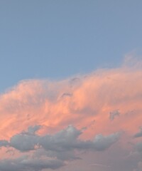 Pink Rolling Clouds