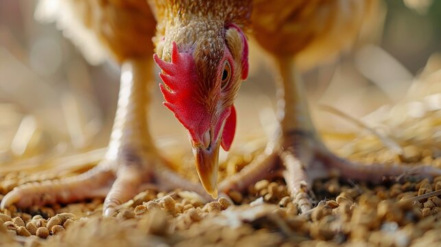 Chicken feed.