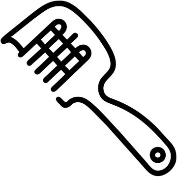 recommend clip art: comb Outline Icons