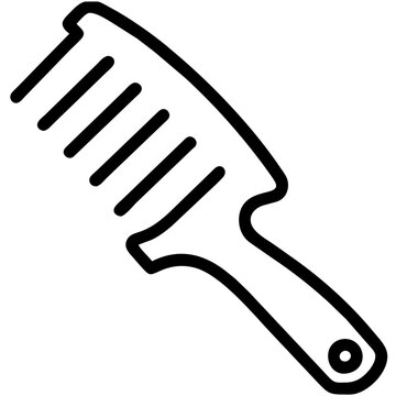 recommend clip art: comb Outline Icons