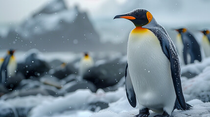 Fototapeta premium Emperor Penguin