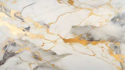 Modern light luxury gray and white abstract marble gold leaf atmospheric porch painting