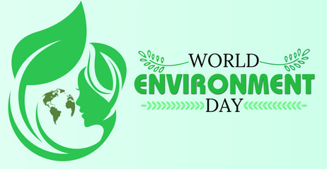 World Environment day, campaign or celebration banner