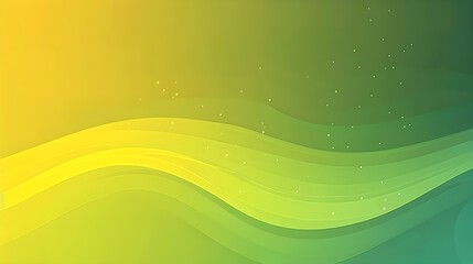 Light green and yellow gradient background, simple minimalist style with flat vector graphics in...