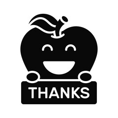 Grab this carefully crafted icon of thanks emoji, ready for premium use