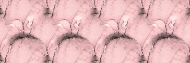 Brown Mosaic. Window Design. Stained Glass Making. Bohemian Design Pattern. Pale Unique Marble. Watercolor Abstract Prints. Acrylic Color Painting. Ink Spread.