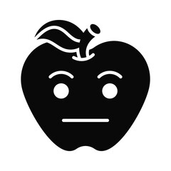 Grab this amazing icon of indifferent emoji, customizable flat vecto