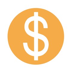 US Dollar symbol Icons illustration