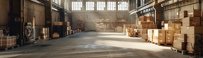 Mysterious Activity Unfolding in the Vast Warehouse Facility Raising Questions About Missing Inventory or Suspicious