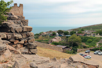 Crimea. Kerch. Kerch fortress - a monument to fortification construction of the 19th century.