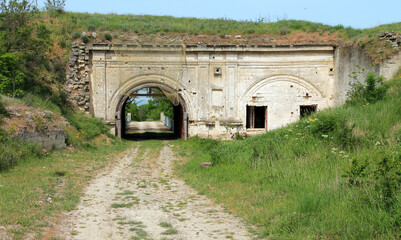 Crimea. Kerch. Kerch fortress - a monument to fortification construction of the 19th century.