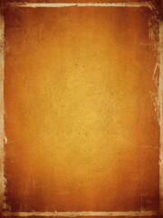 Gritty grunge orange texture background with vignette and aged appearance. Ideal for backgrounds,...